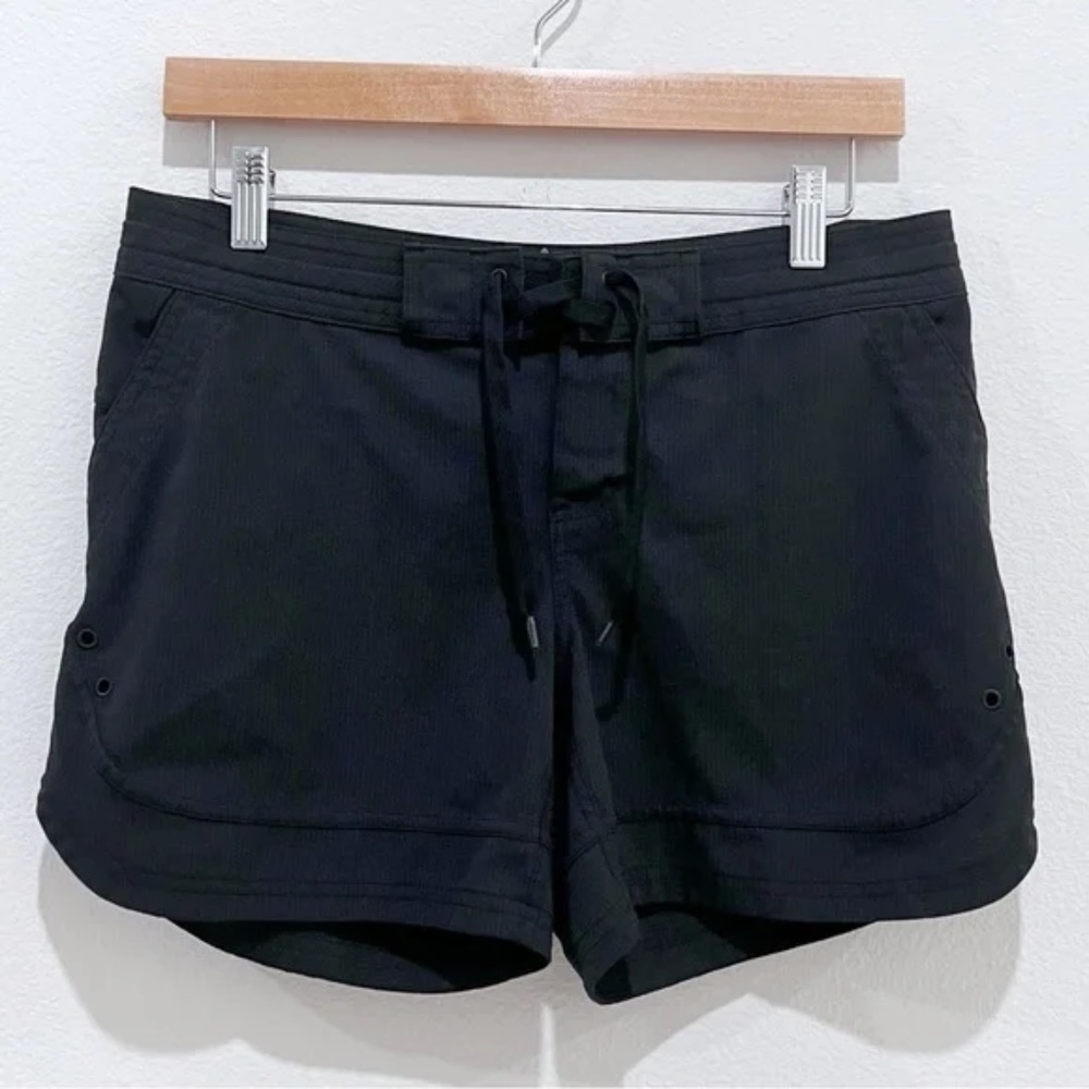prAna Ebelie Black Unlined Board Shorts Women's Size S